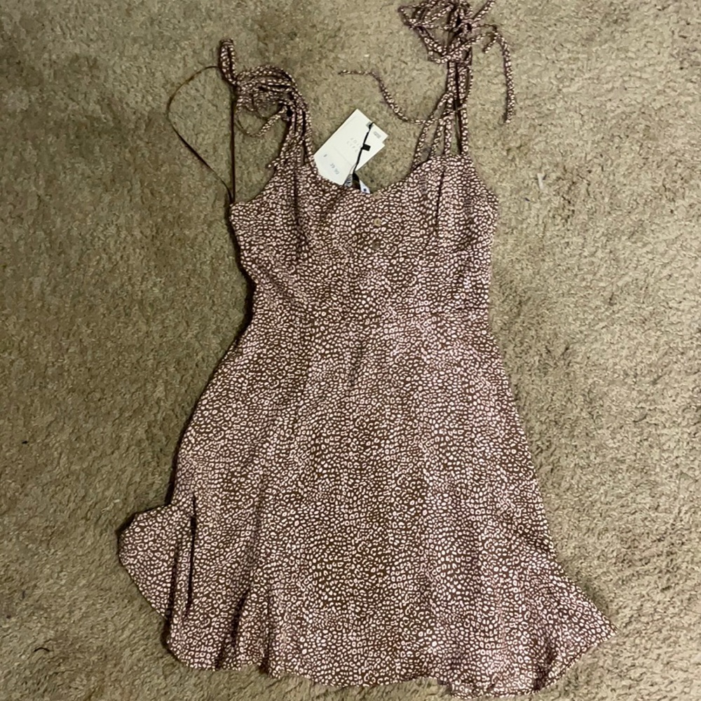 Animal print Zara dress